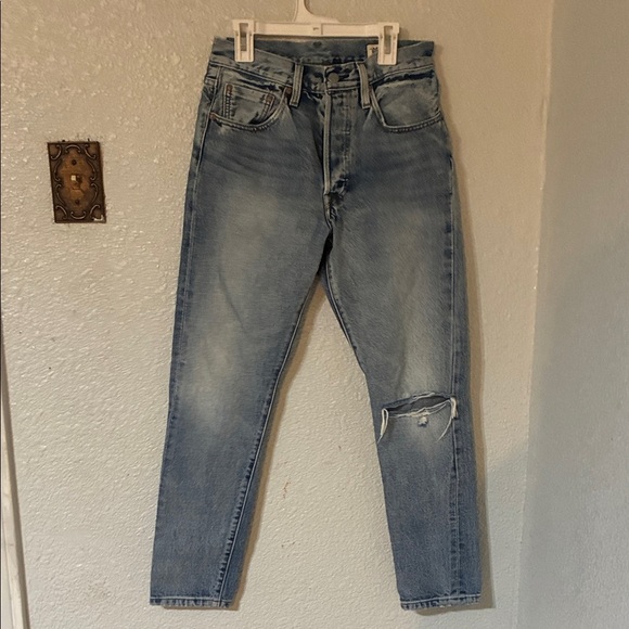 Levi's Light Blue Straight Women's Jeans vintage - Picture 1 of 5